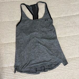 Under Armour Women’s Dark Gray Heather Racerback Tank